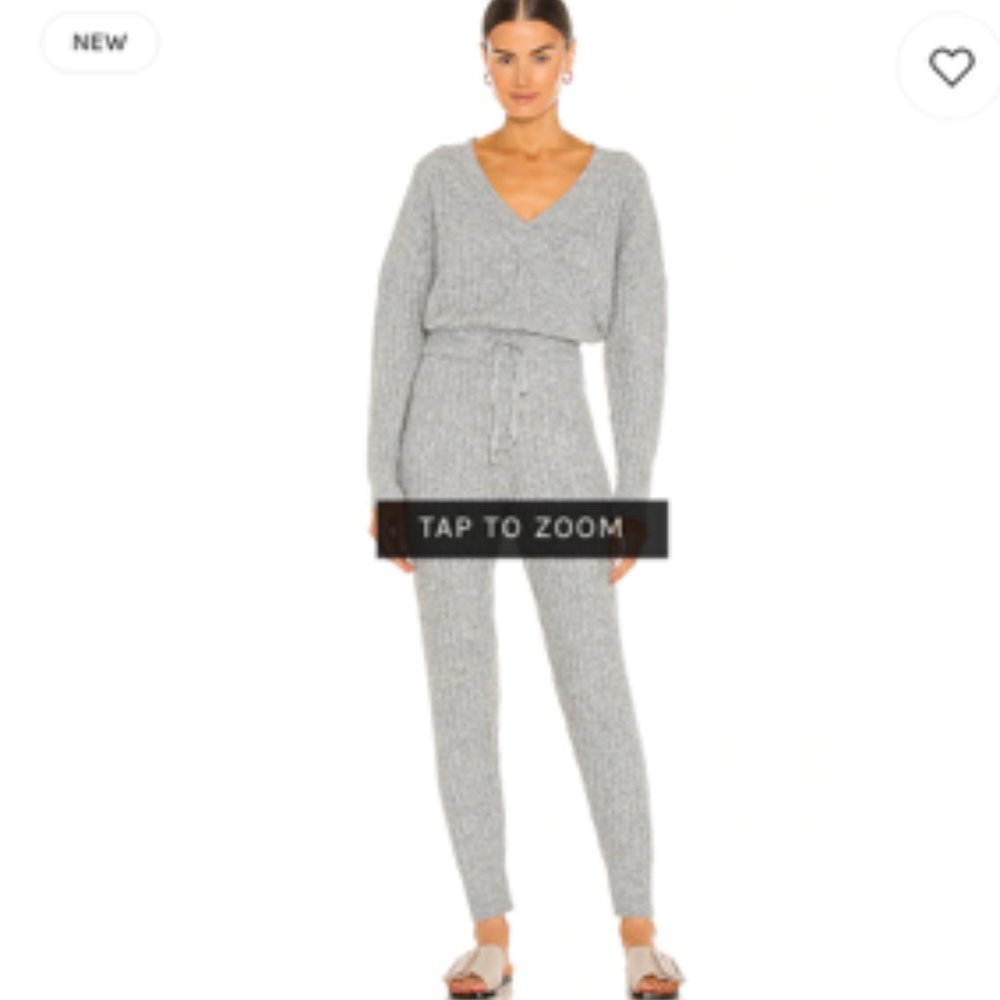 Revolve Grey Onesie